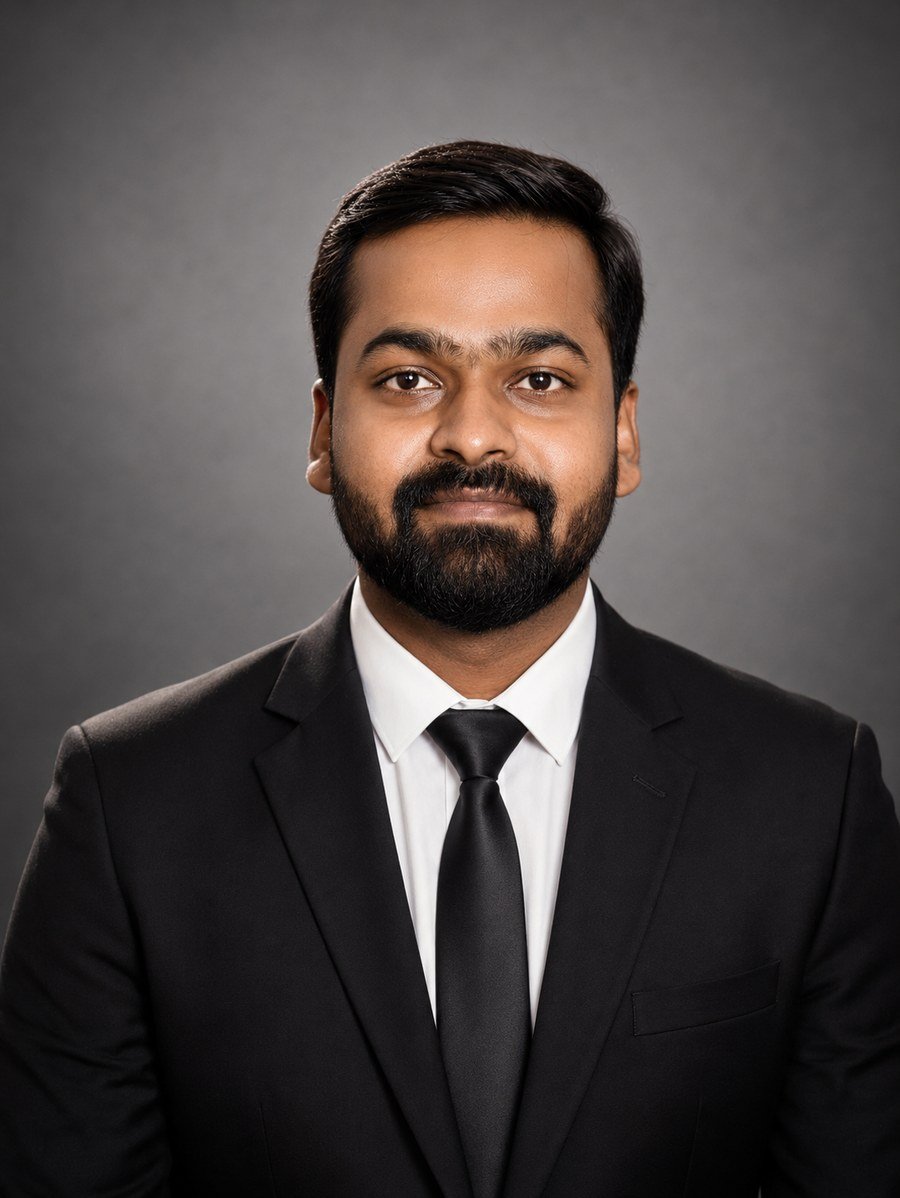 Portrait of Charles Amaldass, Co-Founder | Chief Marketing Officer & Quality Head of KurippEdu